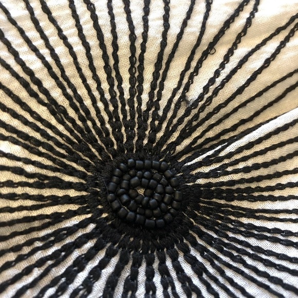 Rene Lezard White Embroidered Embellished Skirt - Picture 3 of 7